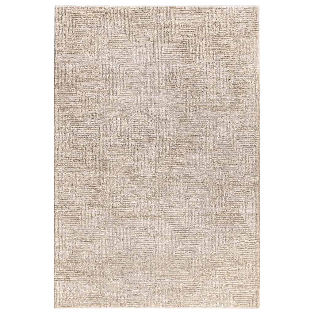 Laurent LA06 Boho Geometric Beige Rug
