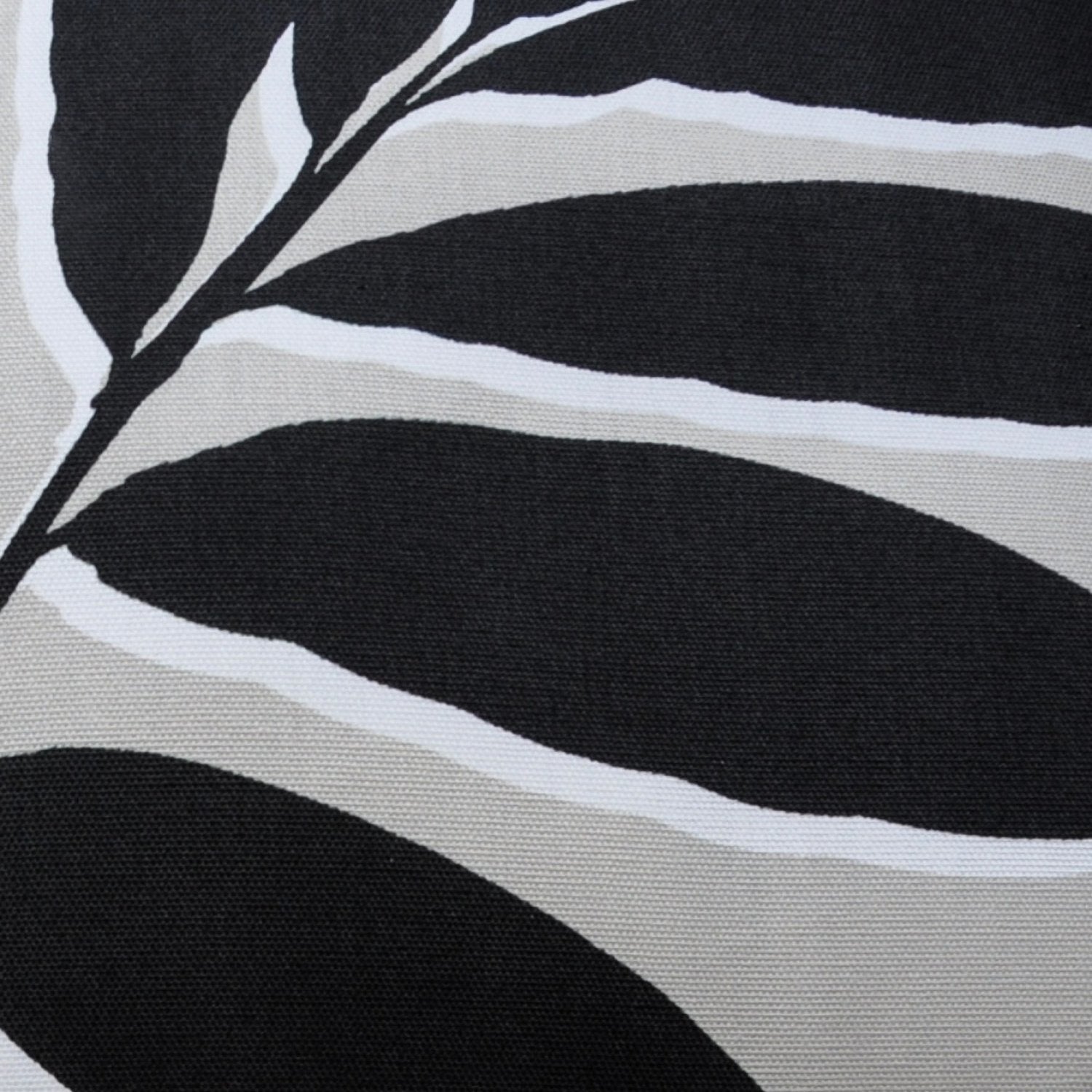 Leaf Print Natural Outdoor Cushion (43cm x 43cm)