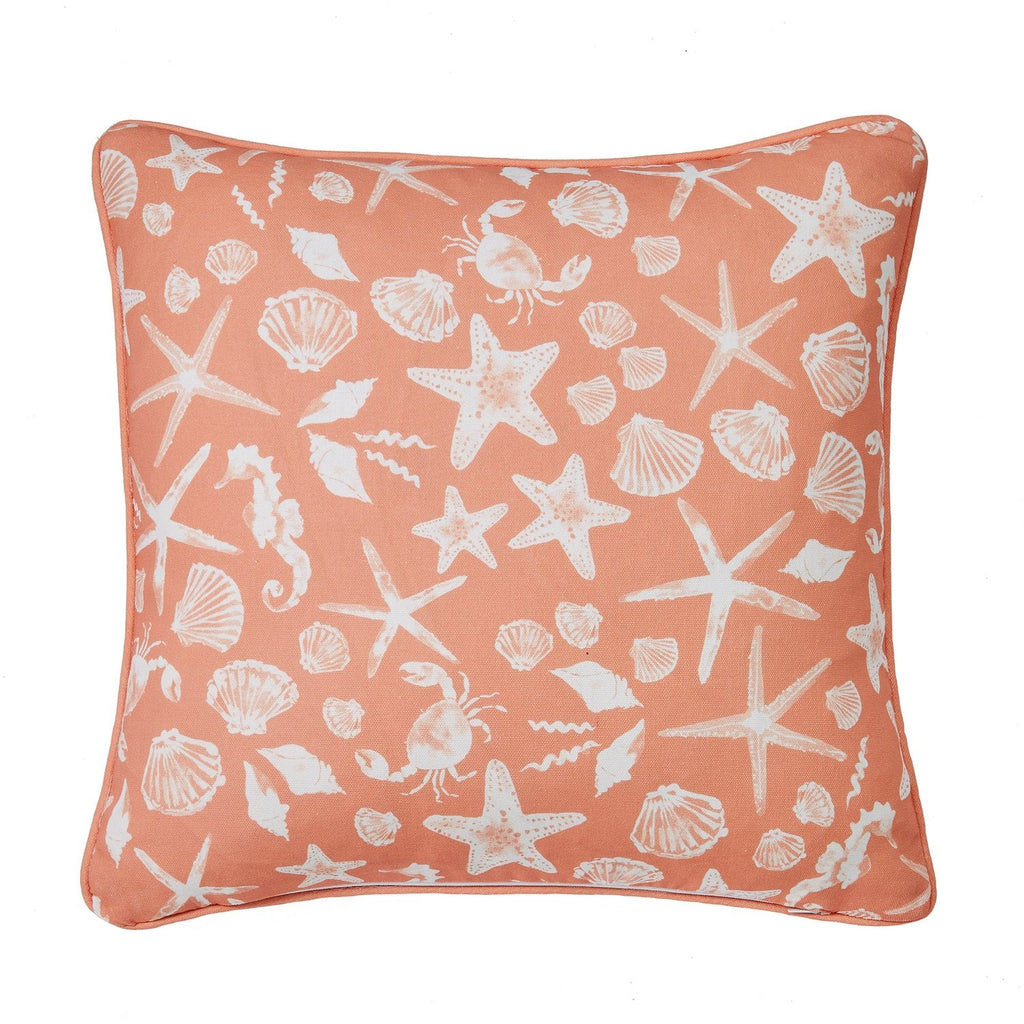 Lobster Reversible Outdoor Cushion (43cm x 43cm)