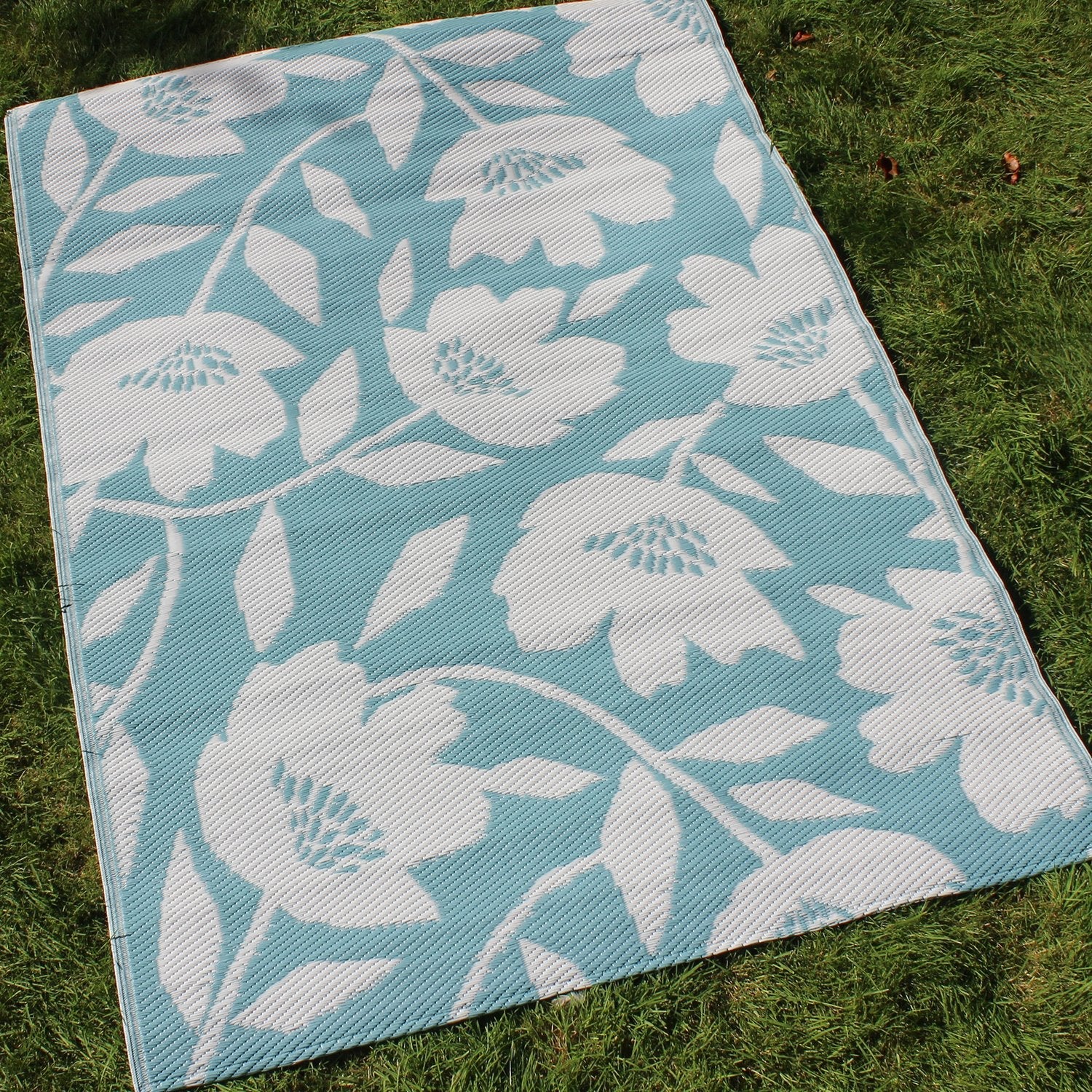 Luna Duck Egg Outdoor Rug