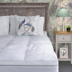 Laura Ashley Luxury Cotton Enhancer Mattress Topper