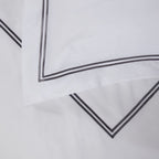 Mayfair Graphite Embroidered Duvet Set