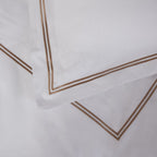 Mayfair Taupe Embroidered Duvet Set