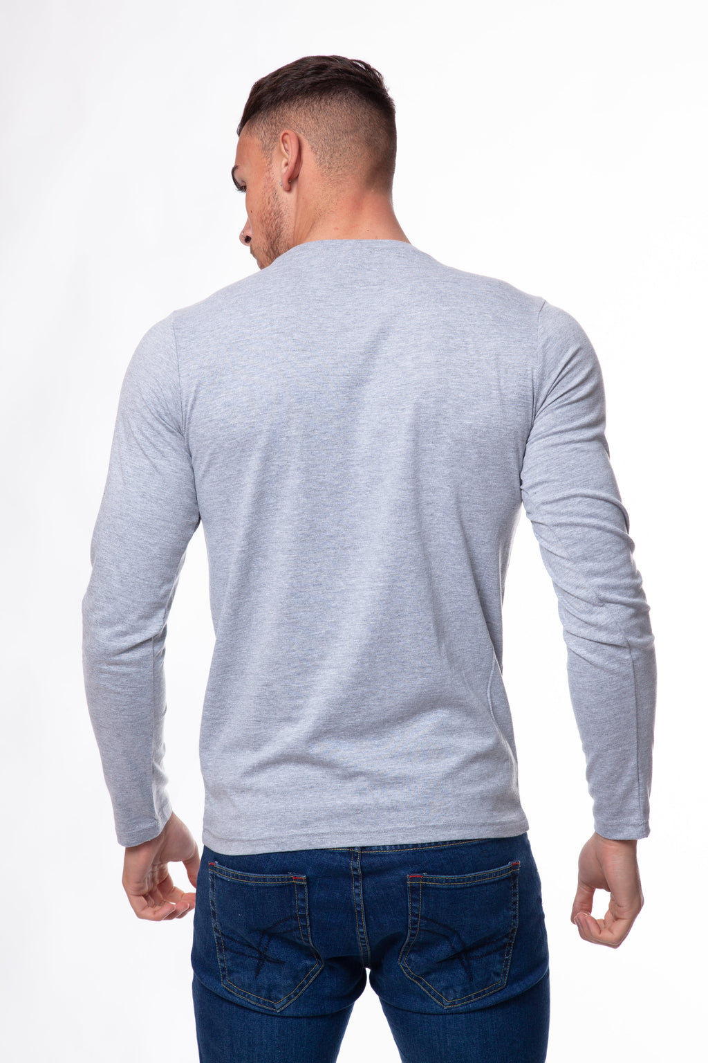 Twisted Soul Bird Embroidered Long Sleeve T-Shirt