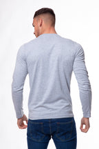 Twisted Soul Bird Embroidered Long Sleeve T-Shirt