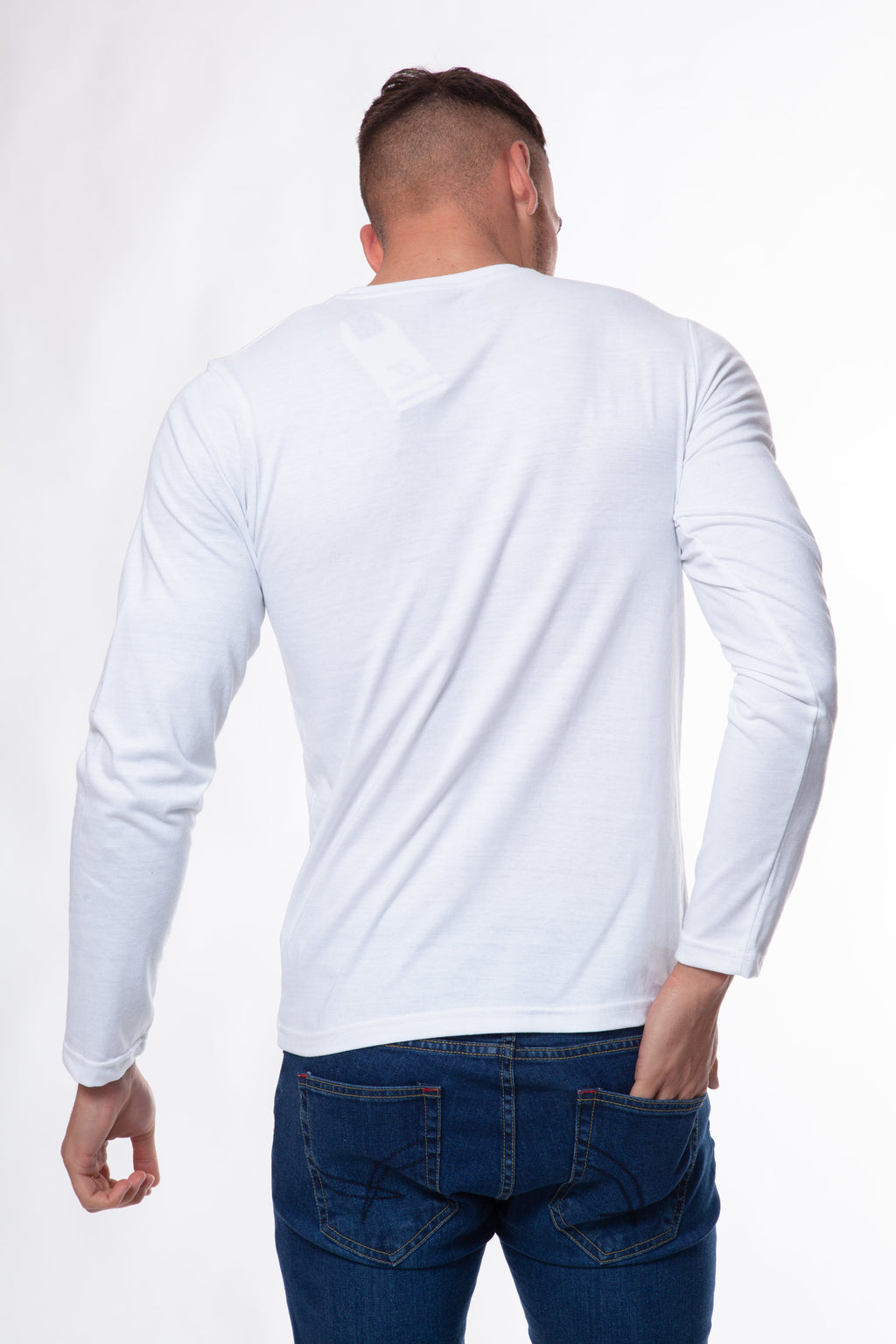 Twisted Soul Bird Embroidered Long Sleeve T-Shirt
