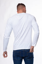 Twisted Soul Bird Embroidered Long Sleeve T-Shirt
