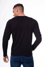 Twisted Soul Bird Embroidered Long Sleeve T-Shirt