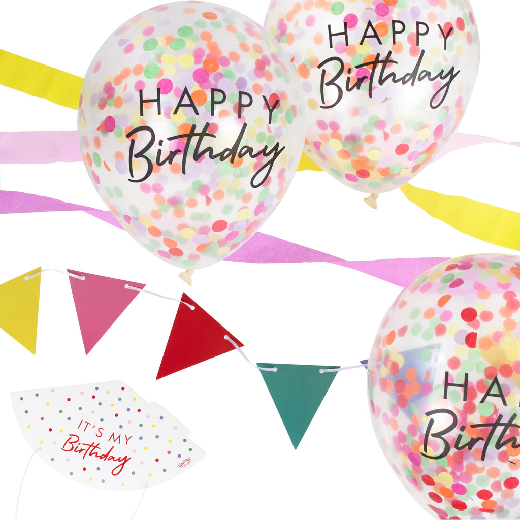 Happy Birthday Pet Party Kit For Dogs & Cats