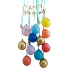 Rainbow and Gold Happy Birthday Balloon Door Kit- 5 Inner Pack