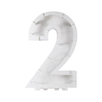 Balloon Mosaic Number Stand 2- 4 Inner Pack