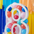 Balloon Mosaic Number Stand 8
