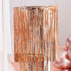 Rose Gold Fringe Chandelier- 5 Inner Pack