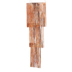 Rose Gold Fringe Chandelier