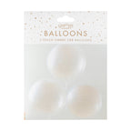 Peach Sprayed Orb Party Balloons- 5 Inner Pack