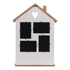 House Shaped Family Collage Photo Frame