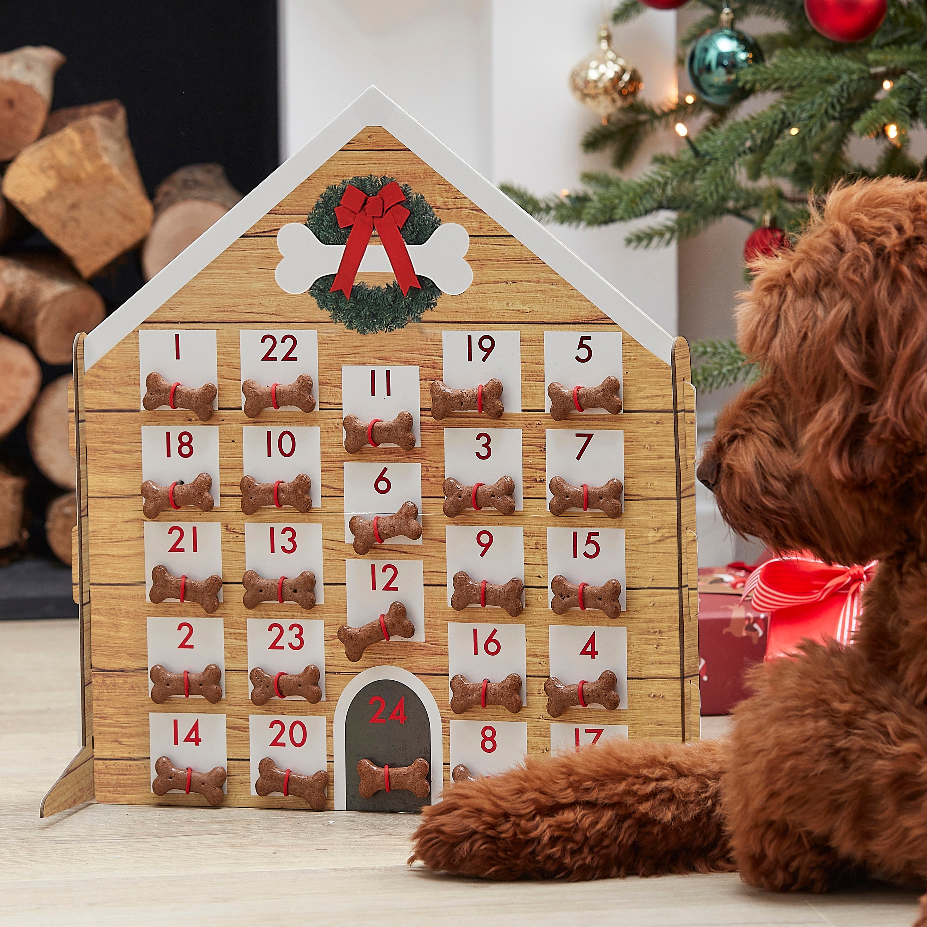 Fill Your Own Dog Advent Calendar