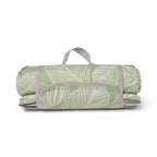 Matteo Leaf Green Picnic Blanket