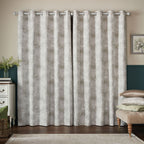 Laura Ashley Millhayes Natural Blackout Eyelet Curtains