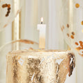 Gold Ombre 1 Number Birthday Candle- 5 Inner Pack