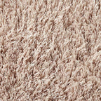 Montana Beige Luxury Shaggy Rug