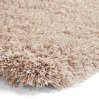 Montana Beige Luxury Shaggy Rug