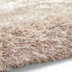 Montana Beige Luxury Shaggy Rug