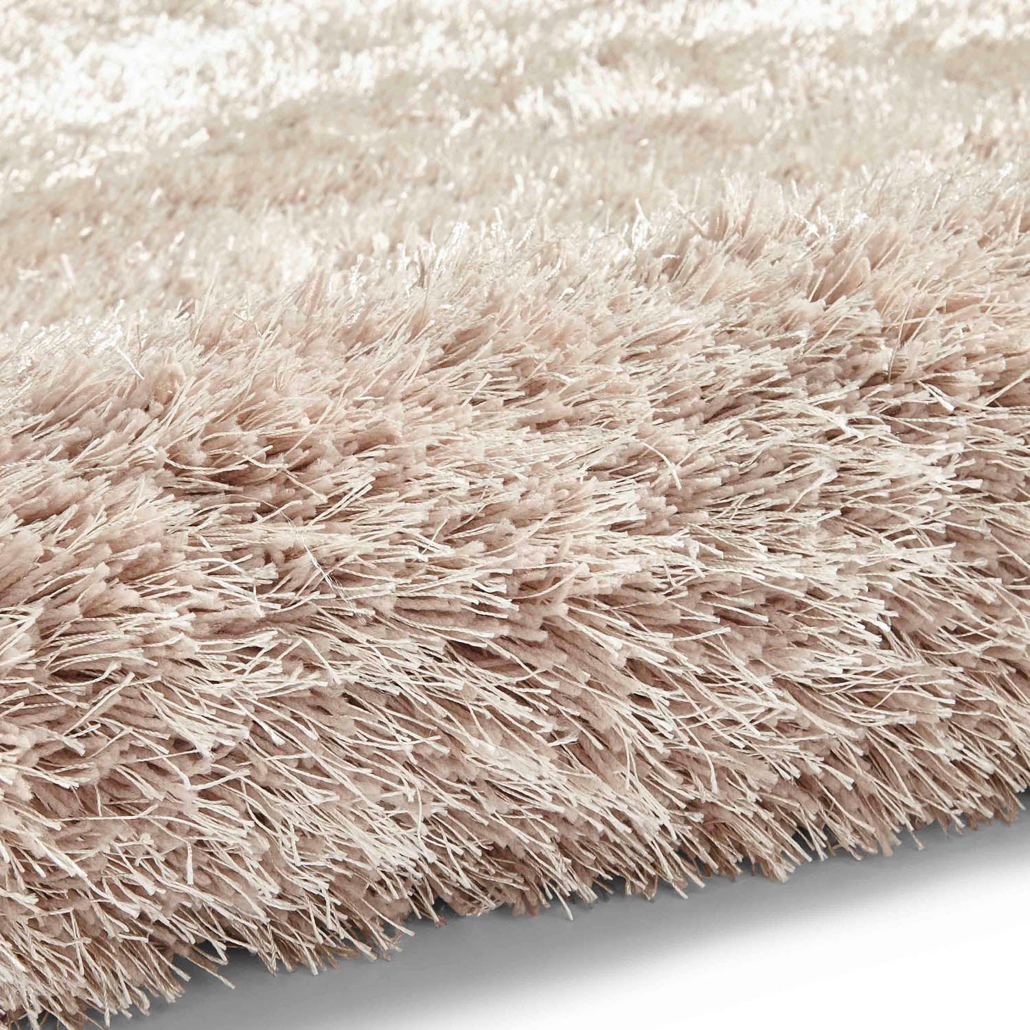 Montana Beige Luxury Shaggy Rug