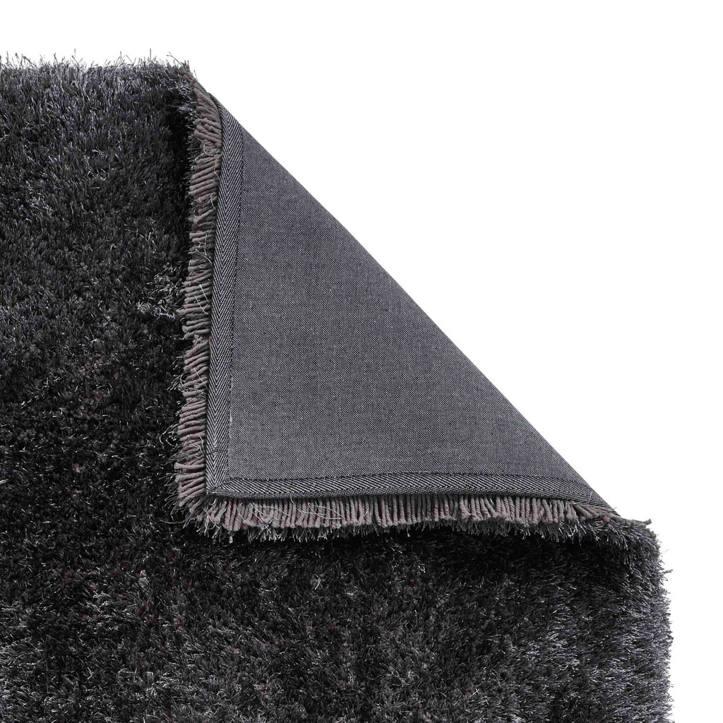Montana Navy Blue Luxury Shaggy Rug