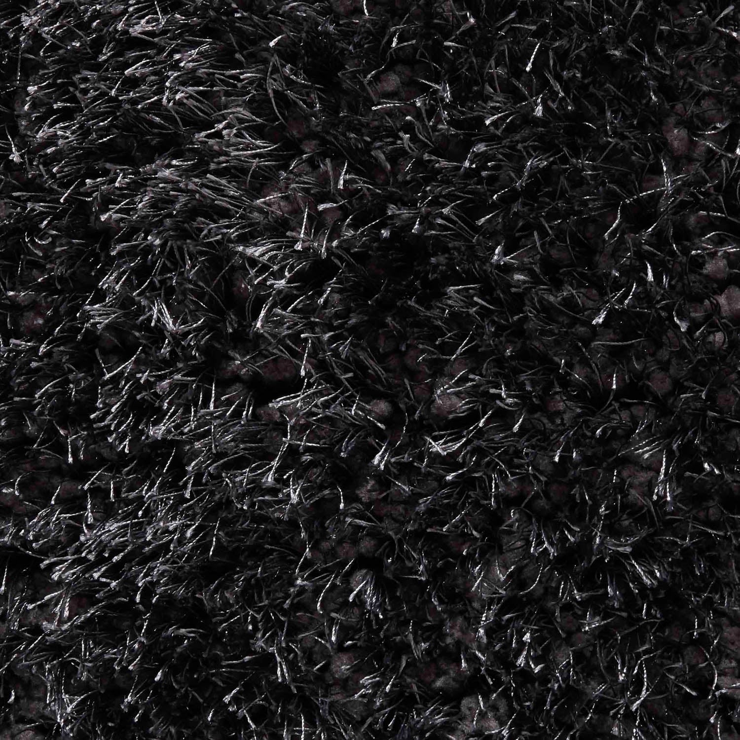 Montana Navy Blue Luxury Shaggy Rug
