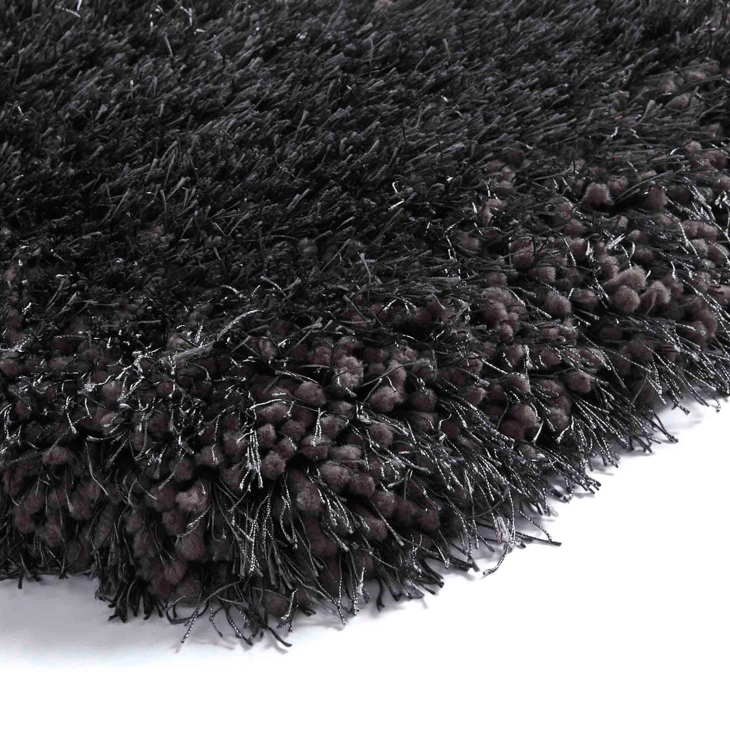 Montana Navy Blue Luxury Shaggy Rug