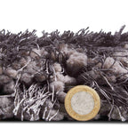 Montana Navy Blue Luxury Shaggy Rug