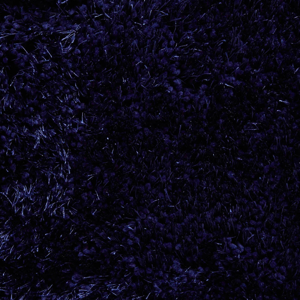 Montana Navy Blue Luxury Shaggy Rug