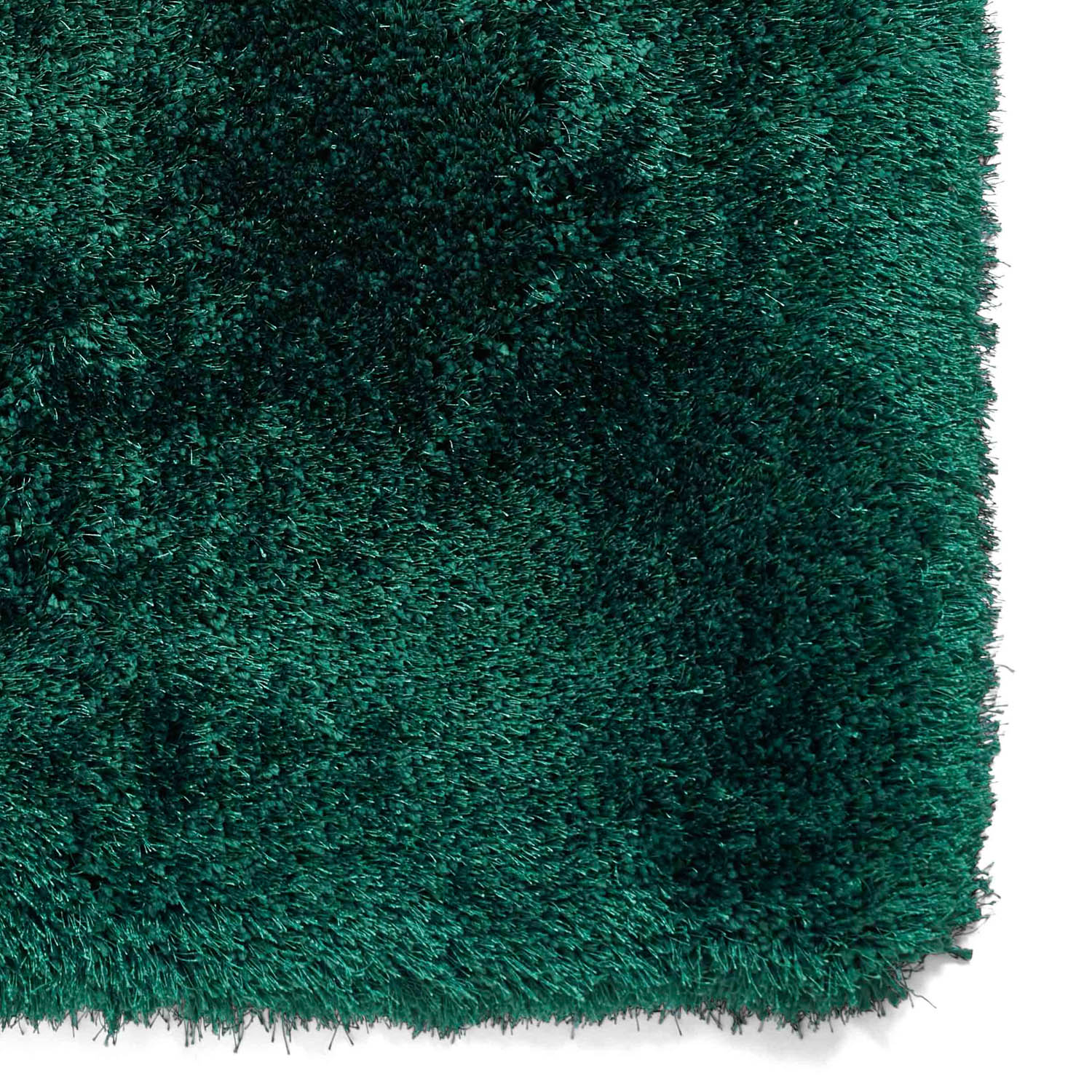 Montana Jewel Green Luxury Shaggy Rug