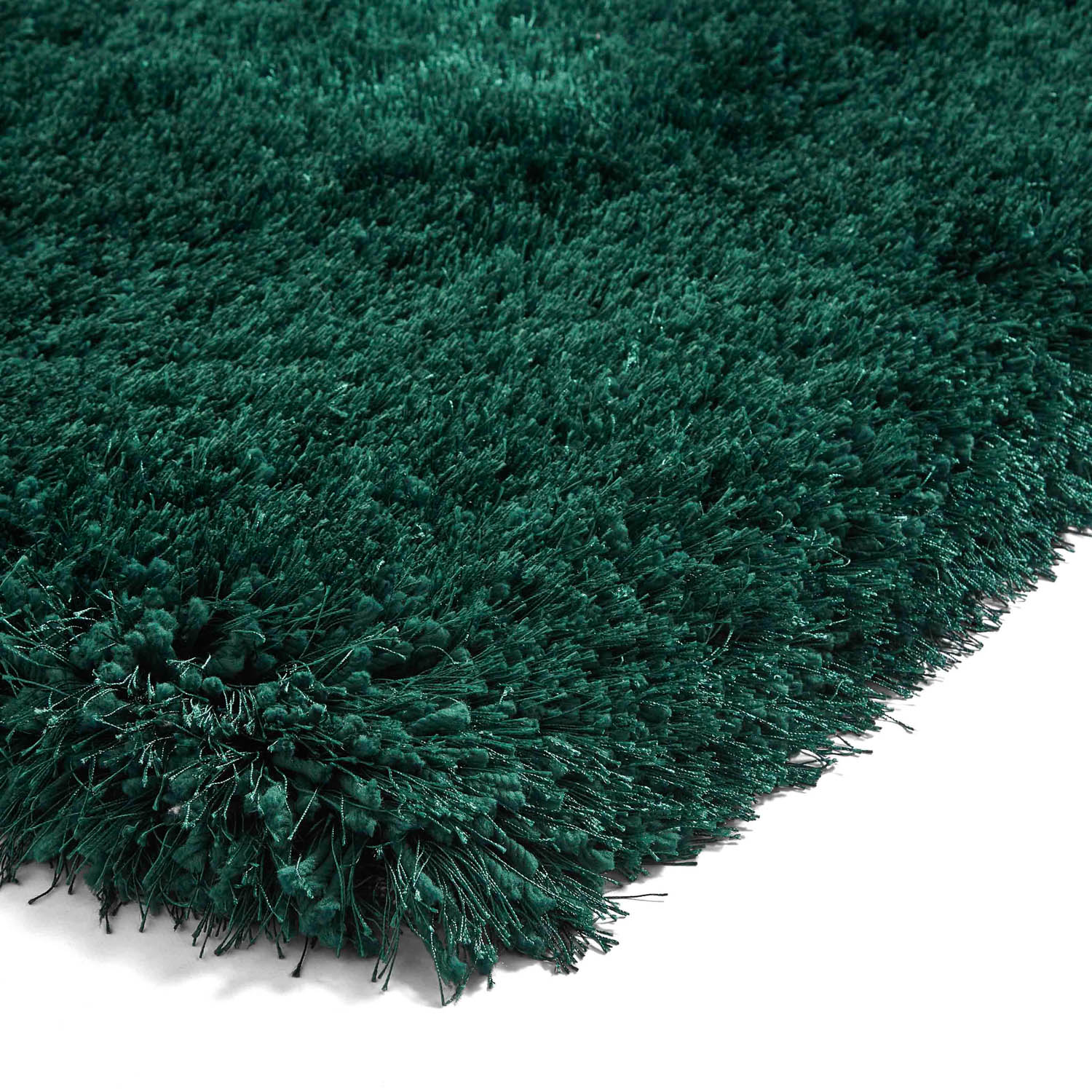 Montana Jewel Green Luxury Shaggy Rug