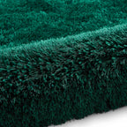 Montana Jewel Green Luxury Shaggy Rug