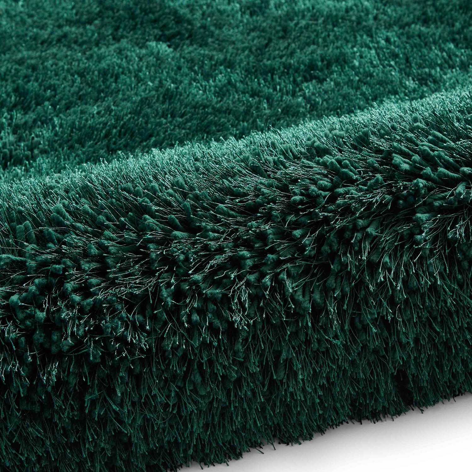 Montana Jewel Green Luxury Shaggy Rug