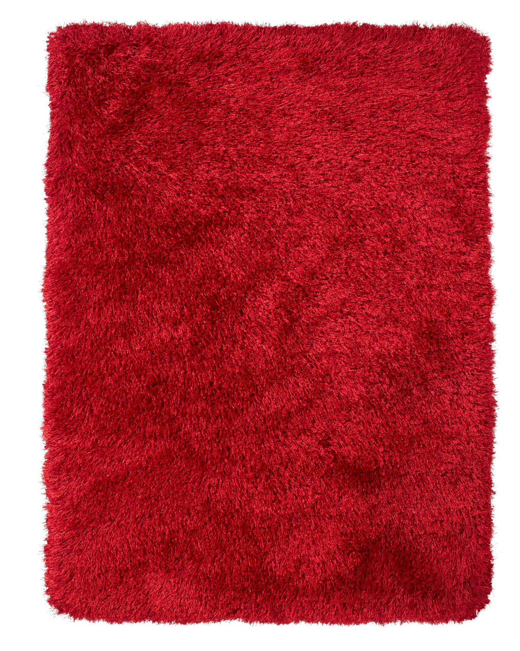 Montana Red Luxury Shaggy Rug