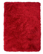 Montana Red Luxury Shaggy Rug