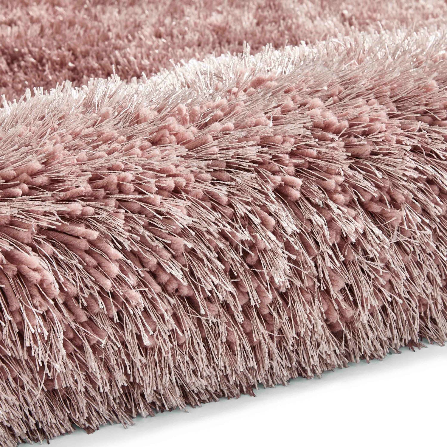 Montana Rose Pink Luxury Shaggy Rug