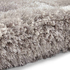 Montana Silver Grey Luxury Shaggy Rug