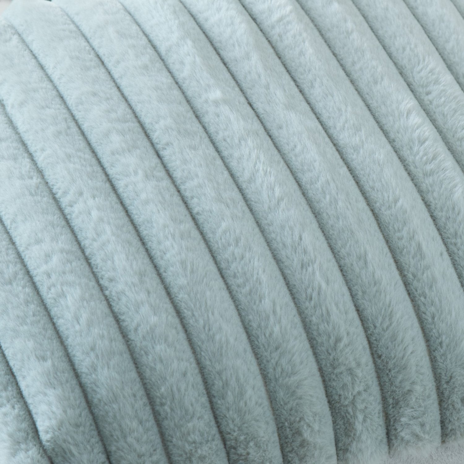 Morritz Faux Fur Green Cushion (43cm x 43cm)