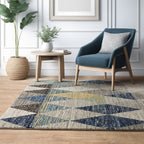 Muse MU25 Harlequin Blue Rug