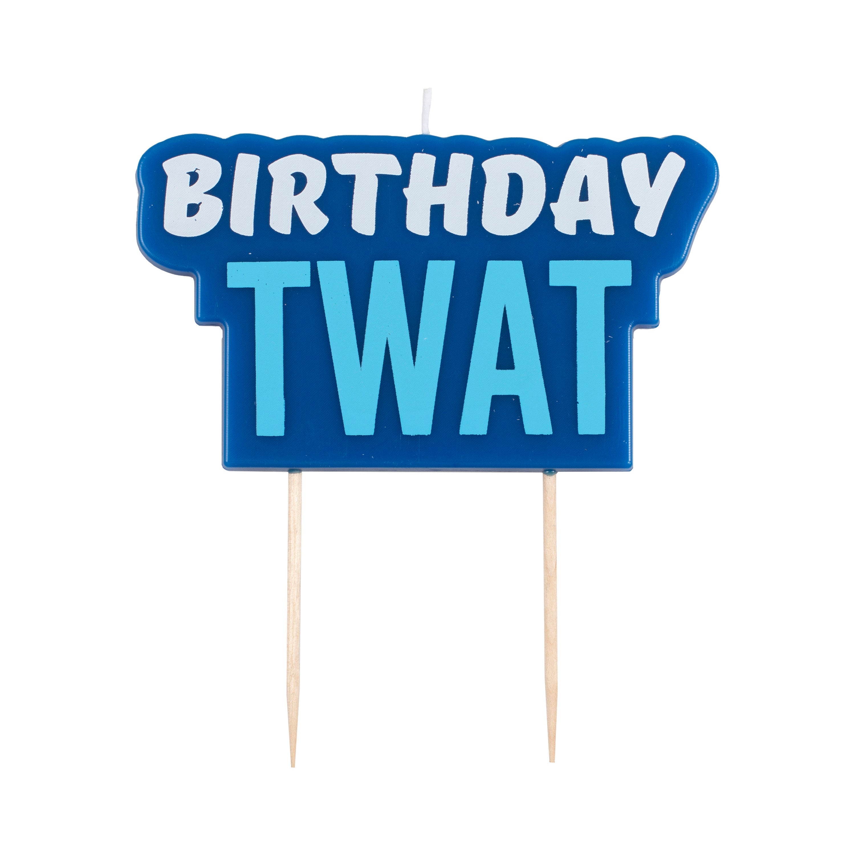 Birthday Twat Cake Candle- 5 Inner Pack