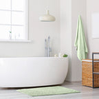 Noodle Green Soft Touch Non-Slip Bath Mat