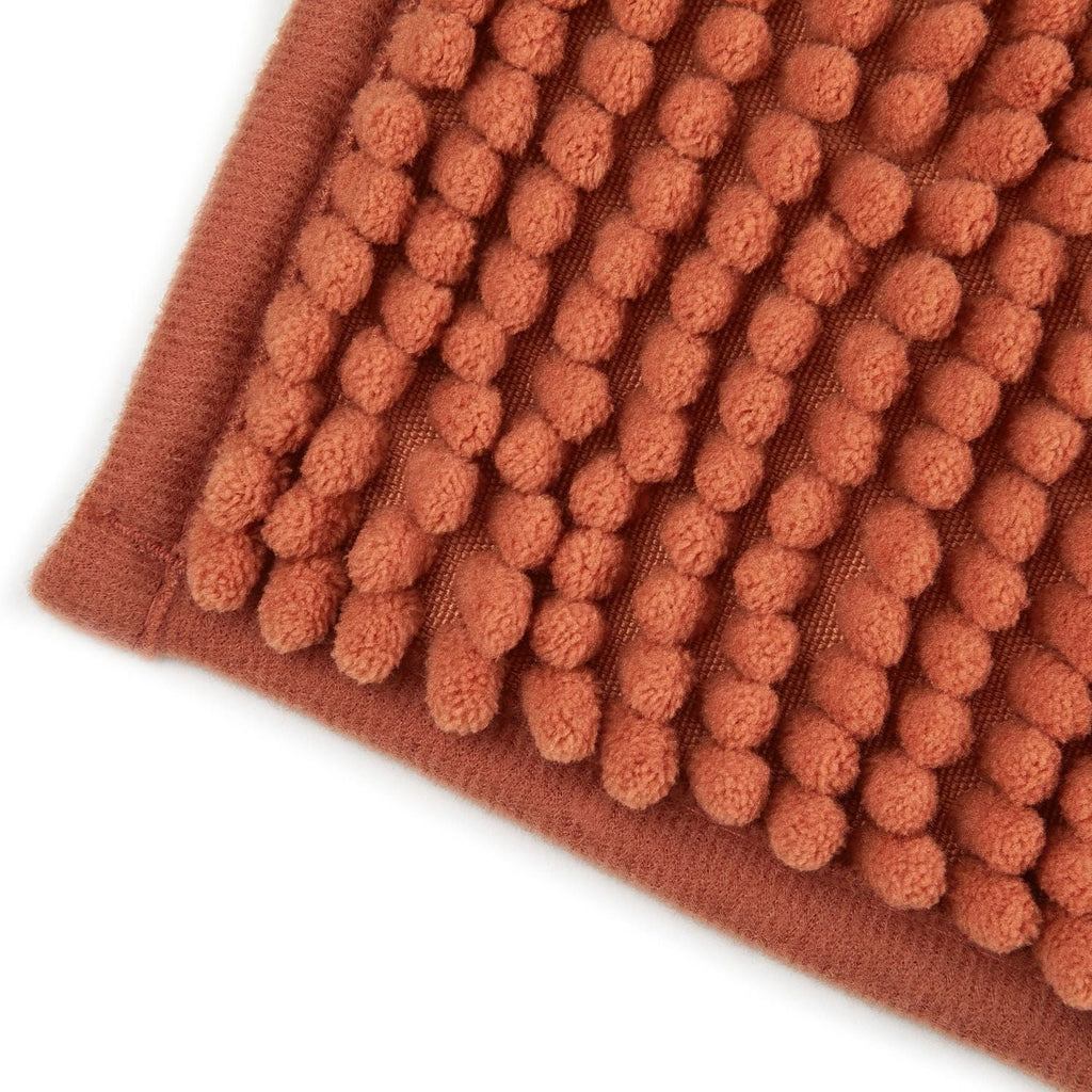 Noodle Orange Soft Touch Non-Slip Bath Mat