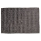 Noodle Grey Soft Touch Non-Slip Bath Mat