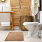Noodle Cream Soft Touch Non-Slip Bath Mat