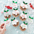 Novelty Christmas Day Badges Kit - Novelty Christmas