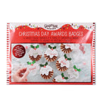 Novelty Christmas Day Badges Kit - Novelty Christmas